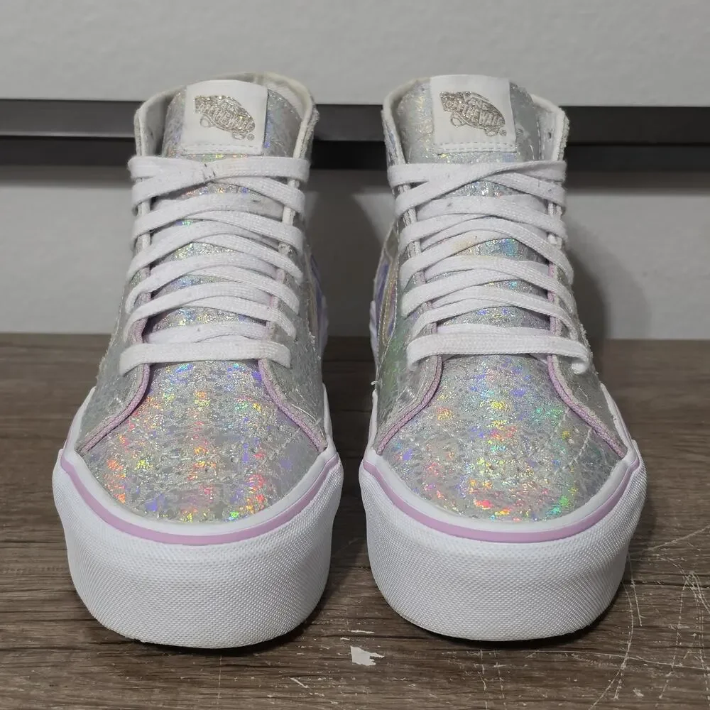 Vans Sk8-Hi Tapered Butterfly Dreams Stackform Platform Shoes Size 6.5